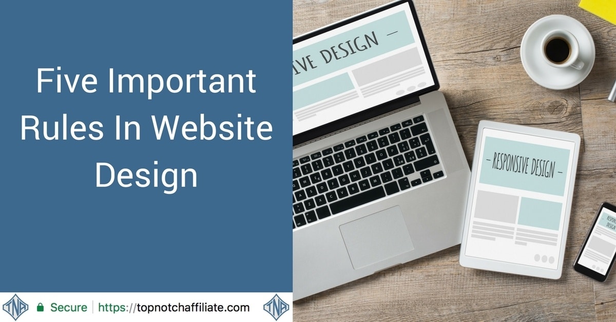 Five Important Rules In Website Design