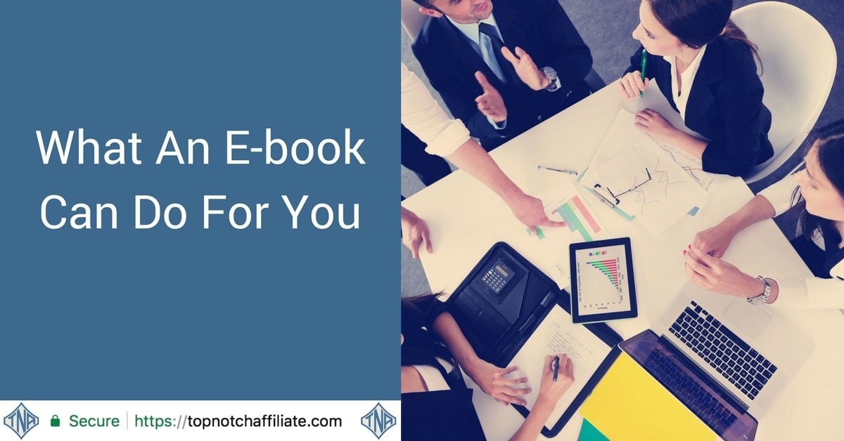 What An E-book Can Do For You